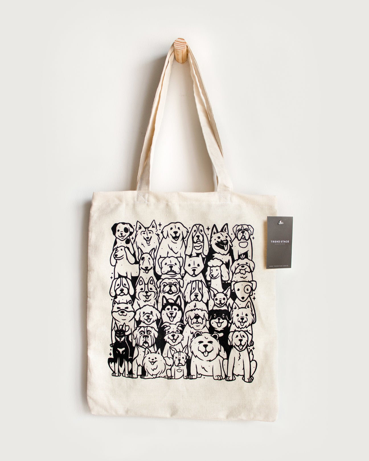 Tote bag perritos